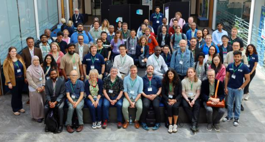 Group photo of participants at the Special Interest Groups (SIG) Conference for DTNet+, held at Swansea University in June 2025.